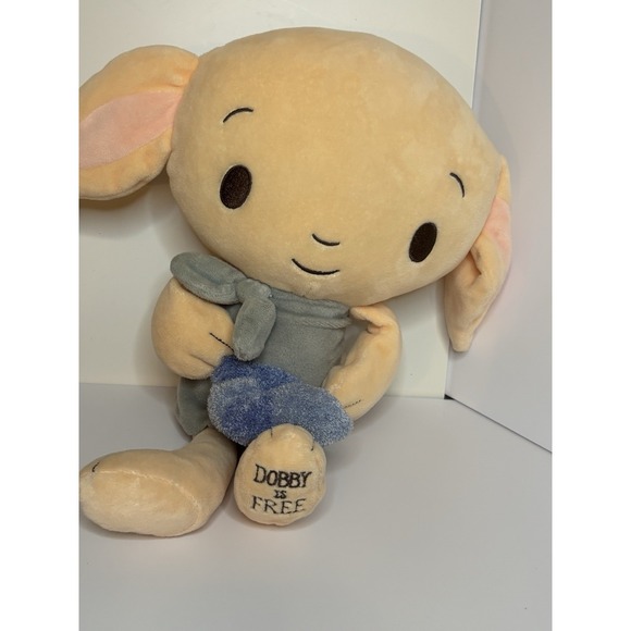 Wizarding World Harry Potter Dobby Holding Sock 14" Plush - Picture 2 of 3